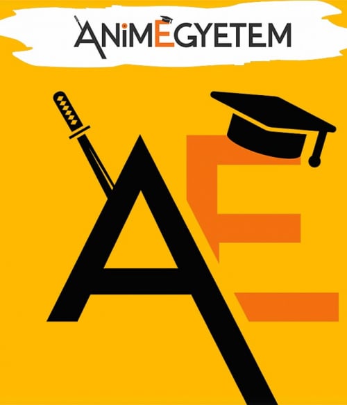 AnimEgyetem logo 1 Póló - AnimEgyetem