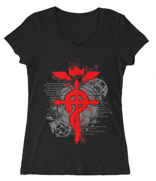 Alchemy Symbol Alchemy Symbol Póló - Fullmetal Alchemist - Grenn