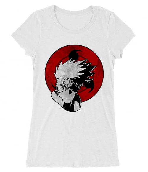 Kakashi Sharingan Kakashi Sharingan Póló - Naruto - Grenn