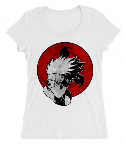 Kakashi Sharingan Kakashi Sharingan Póló - Naruto - Grenn