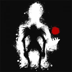 Kira and Ryuk Kira and Ryuk Póló - Death Note - Grenn