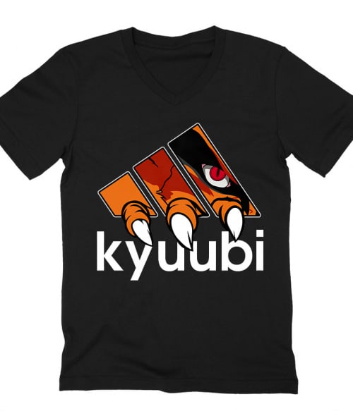 Kyuubi Adidas Kyuubi Adidas Póló - Naruto - Grenn