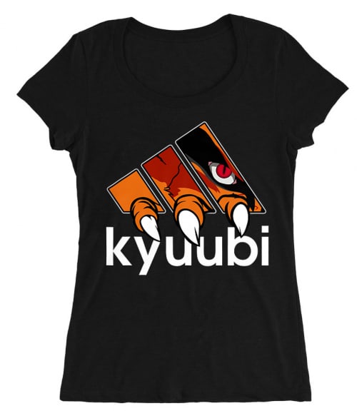 Kyuubi Adidas Kyuubi Adidas Póló - Naruto - Grenn