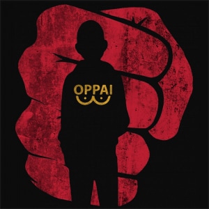 One Punch Man silhouette One Punch Man silhouette Póló - One-Punch Man - Grenn