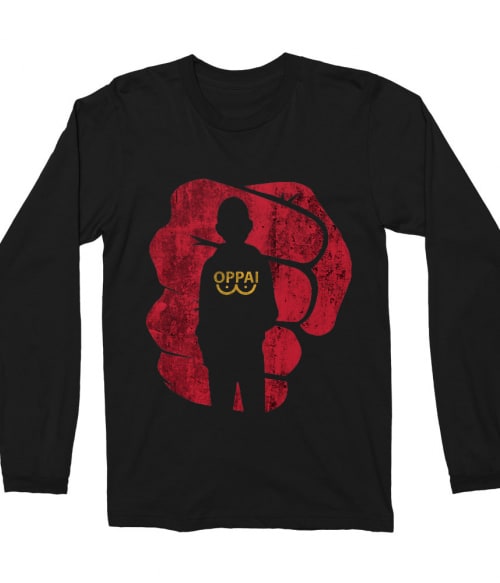 One Punch Man silhouette One Punch Man silhouette Póló - One-Punch Man - Grenn