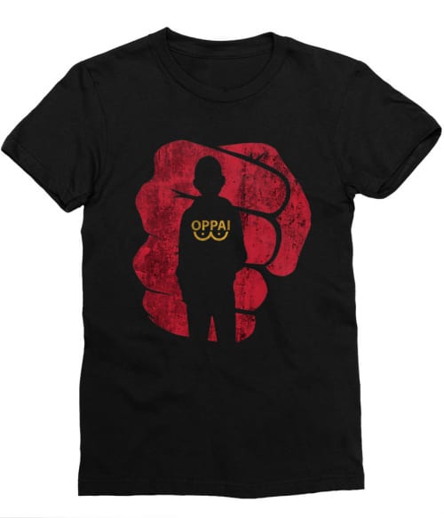One Punch Man silhouette One Punch Man silhouette Póló - One-Punch Man - Grenn