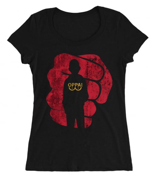 One Punch Man silhouette One Punch Man silhouette Póló - One-Punch Man - Grenn