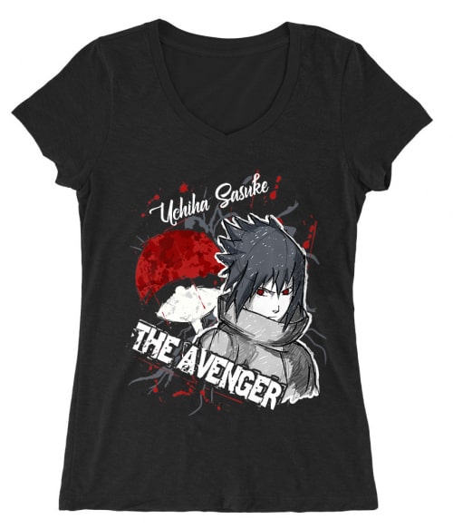 Sasuke Uchiha - The Avenger Sasuke Uchiha - The Avenger Póló - Naruto - Grenn