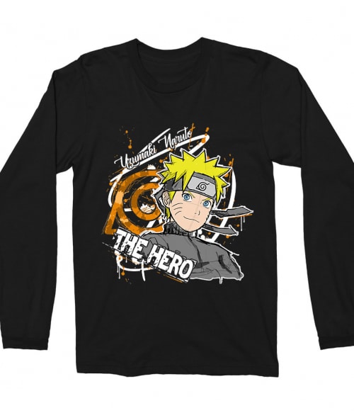 Uzumaki Naruto - The Hero Uzumaki Naruto - The Hero Póló - Naruto - Grenn