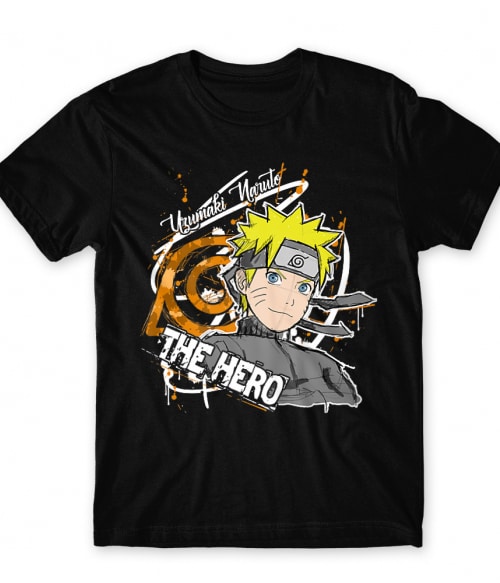 Uzumaki Naruto - The Hero Uzumaki Naruto - The Hero Póló - Naruto - Grenn