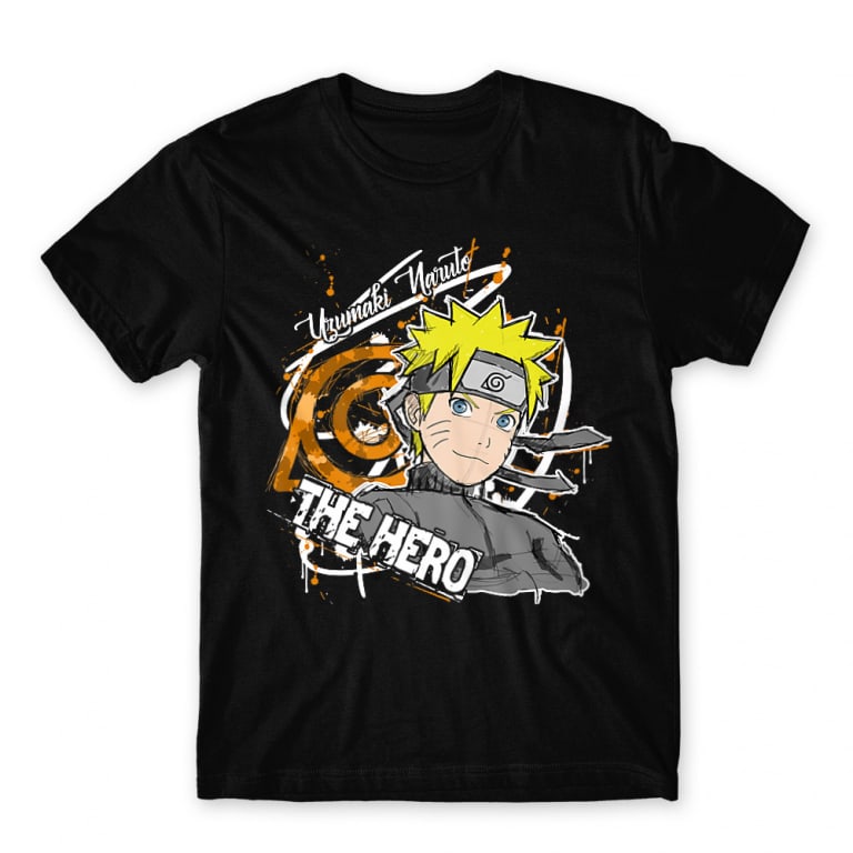 Uzumaki Naruto - The Hero Póló - naruto - @Grenn