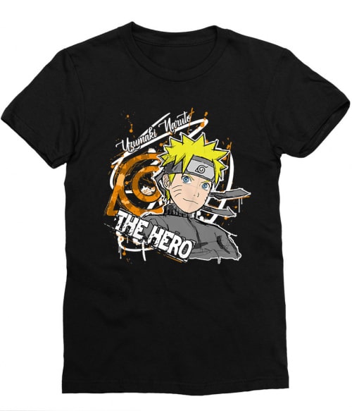 Uzumaki Naruto - The Hero Uzumaki Naruto - The Hero Póló - Naruto - Grenn
