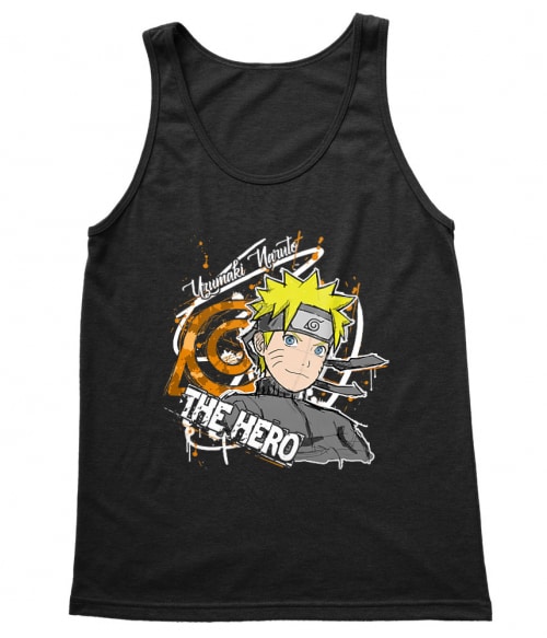 Uzumaki Naruto - The Hero Uzumaki Naruto - The Hero Póló - Naruto - Grenn