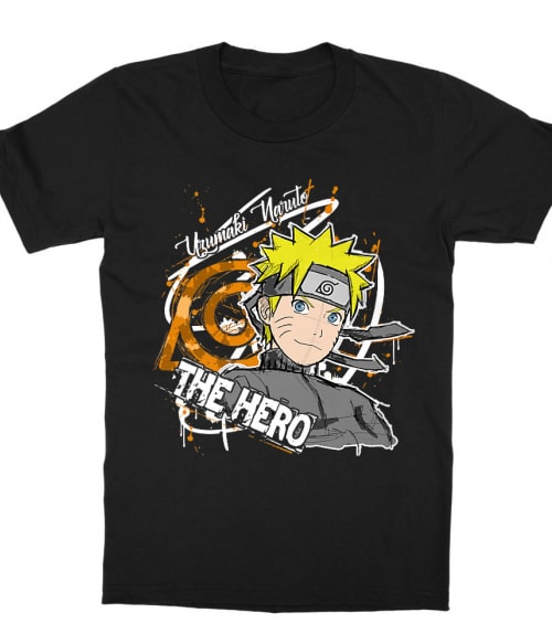Uzumaki Naruto - The Hero Uzumaki Naruto - The Hero Póló - Naruto - Grenn