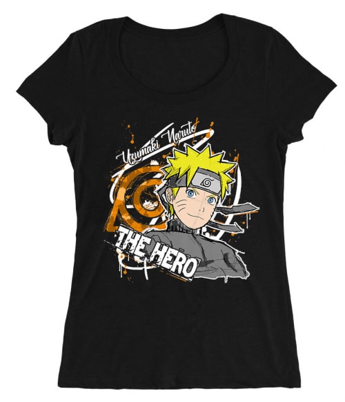 Uzumaki Naruto - The Hero Uzumaki Naruto - The Hero Póló - Naruto - Grenn