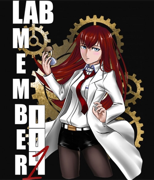 Lab member 001 Póló - STEINS;GATE - Hellodalice