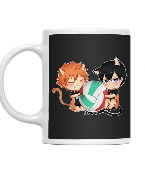 ChibiNeko Haikyuu! ChibiNeko Haikyuu! Póló - High Kyuu!! - Lindako