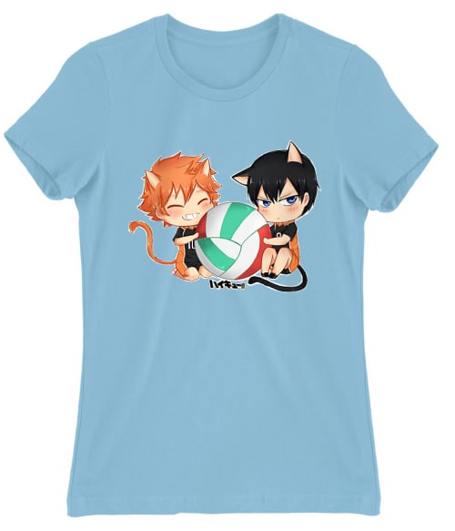 ChibiNeko Haikyuu! ChibiNeko Haikyuu! Póló - High Kyuu!! - Lindako