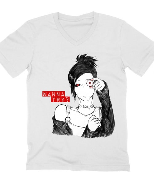 Wanna try? Wanna try? Póló - Tokyo Ghoul - Lindako