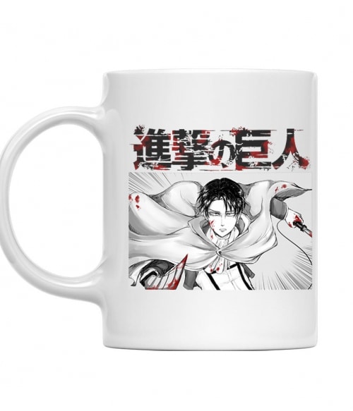 Shingeki no Kyojin - Levi Shingeki no Kyojin - Levi Póló - Attack on Titan - Lindako