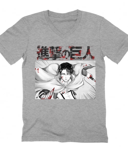 Shingeki no Kyojin - Levi Shingeki no Kyojin - Levi Póló - Attack on Titan - Lindako