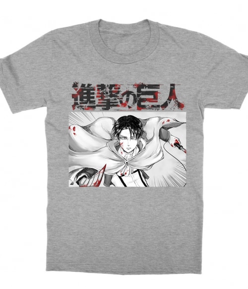 Shingeki no Kyojin - Levi Shingeki no Kyojin - Levi Póló - Attack on Titan - Lindako