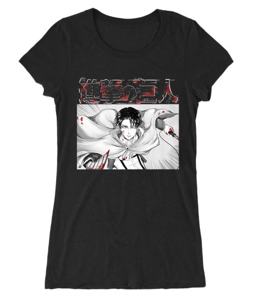 Shingeki no Kyojin - Levi Shingeki no Kyojin - Levi Póló - Attack on Titan - Lindako