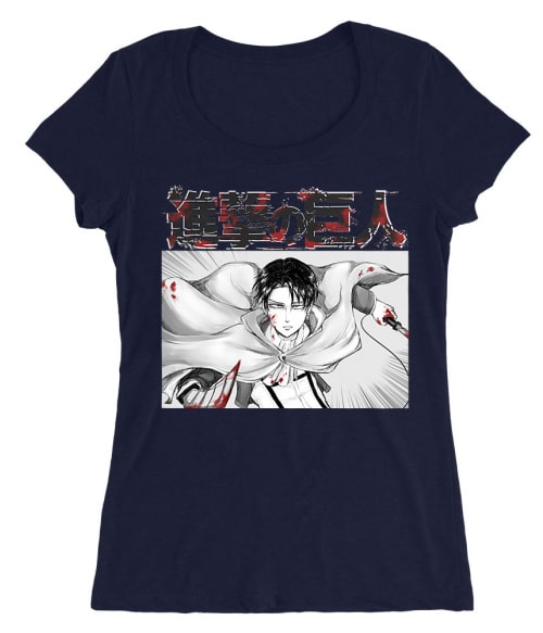 Shingeki no Kyojin - Levi Shingeki no Kyojin - Levi Póló - Attack on Titan - Lindako