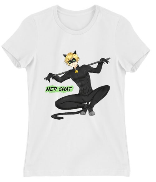 Her Chat - Miraculous Ladybug Her Chat - Miraculous Ladybug Póló - Miraculous Ladybug - Lindako