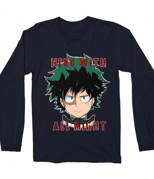 Hero With All Might Hero With All Might Póló - My Hero Academia - Lindako