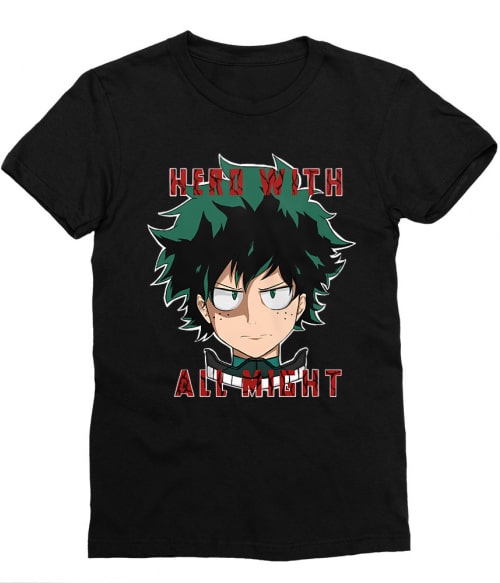 Hero With All Might Hero With All Might Póló - My Hero Academia - Lindako