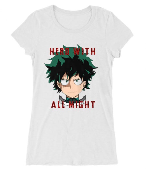 Hero With All Might Hero With All Might Póló - My Hero Academia - Lindako