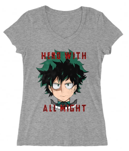 Hero With All Might Hero With All Might Póló - My Hero Academia - Lindako