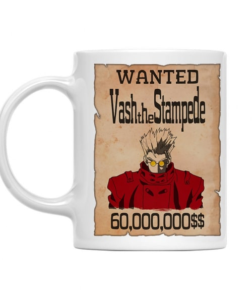 Vash wanted Vash wanted Póló - Trigun - Macy