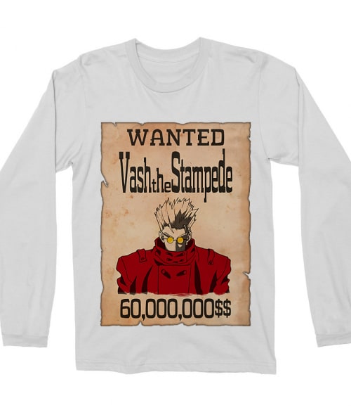Vash wanted Vash wanted Póló - Trigun - Macy