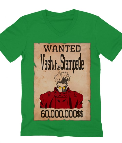 Vash wanted Vash wanted Póló - Trigun - Macy