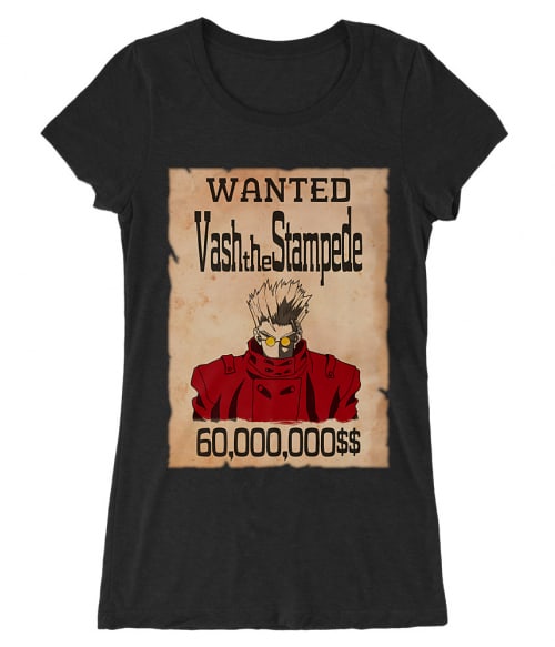 Vash wanted Vash wanted Póló - Trigun - Macy