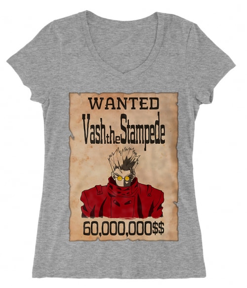 Vash wanted Vash wanted Póló - Trigun - Macy
