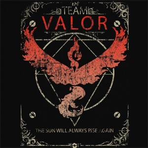 Team Valor Team Valor Póló - Pokemon - Naka