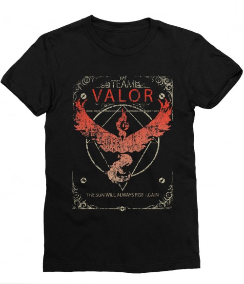 Team Valor Team Valor Póló - Pokemon - Naka