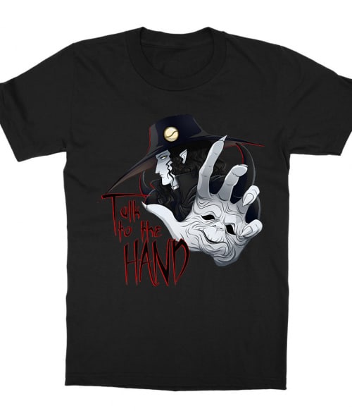 Talk to the Hand Talk to the Hand Póló - Vampire Hunter D - RenoViol