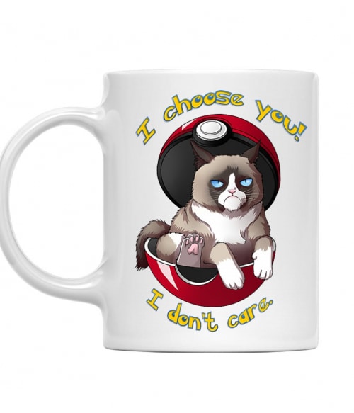 I Choose You – I don't Care I Choose You – I don't Care Póló - Pokemon - RenoViol