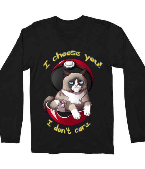 I Choose You – I don't Care I Choose You – I don't Care Póló - Pokemon - RenoViol