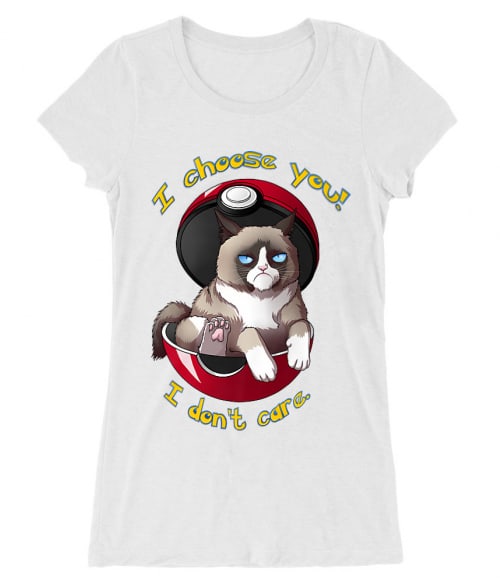 I Choose You – I don't Care I Choose You – I don't Care Póló - Pokemon - RenoViol