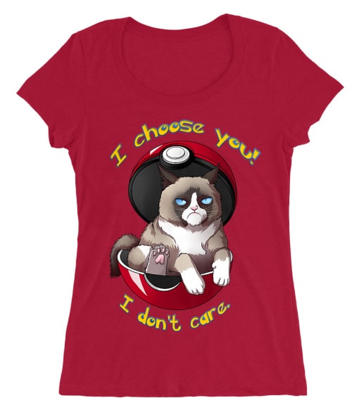 I Choose You – I don't Care I Choose You – I don't Care Póló - Pokemon - RenoViol