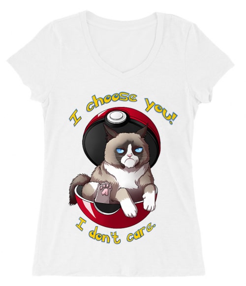 I Choose You – I don't Care I Choose You – I don't Care Póló - Pokemon - RenoViol