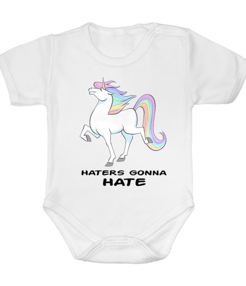 Haters gonna hate - Unikornis Haters gonna hate - Unikornis Póló - - RenoViol