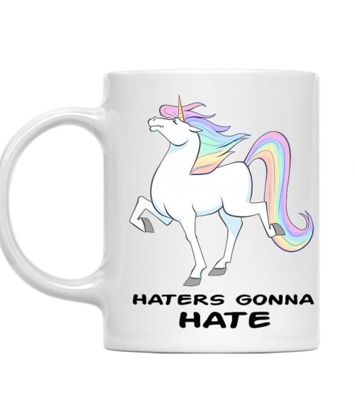 Haters gonna hate - Unikornis Haters gonna hate - Unikornis Póló - - RenoViol
