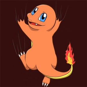 Lógó Charmander Lógó Charmander Póló - Pokemon - RenoViol