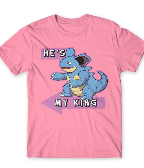 Ő az én Királyom! Ő az én Királyom! Póló - Pokemon - RenoViol
